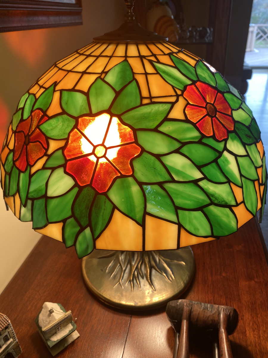 Stained Glass Lamp by Michael S Lawrence - 9 